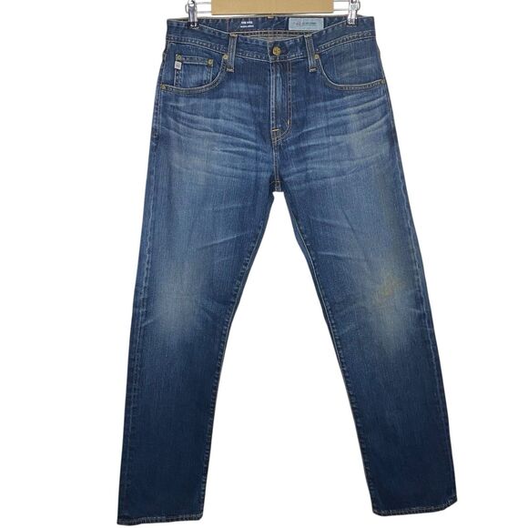 AG Adriano Goldschmied Ives Jeans Mens 32x32 Blue Modern Athletic Fit Denim NEW